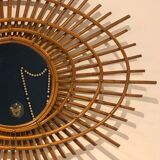 Ortif rattan mirror