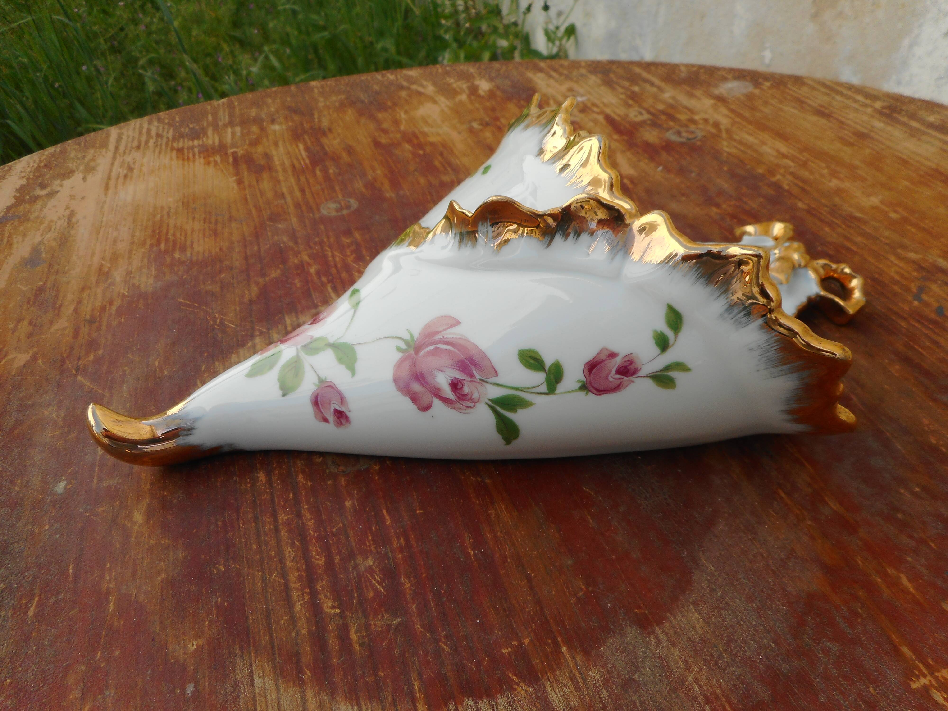 Limoges porcelain bouquet maker