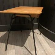 Small vintage children's desk, designed by Jacques Hitier.