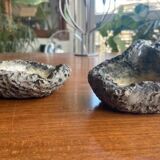 Pair of André Quiron ceramics, Vallauris, 1950