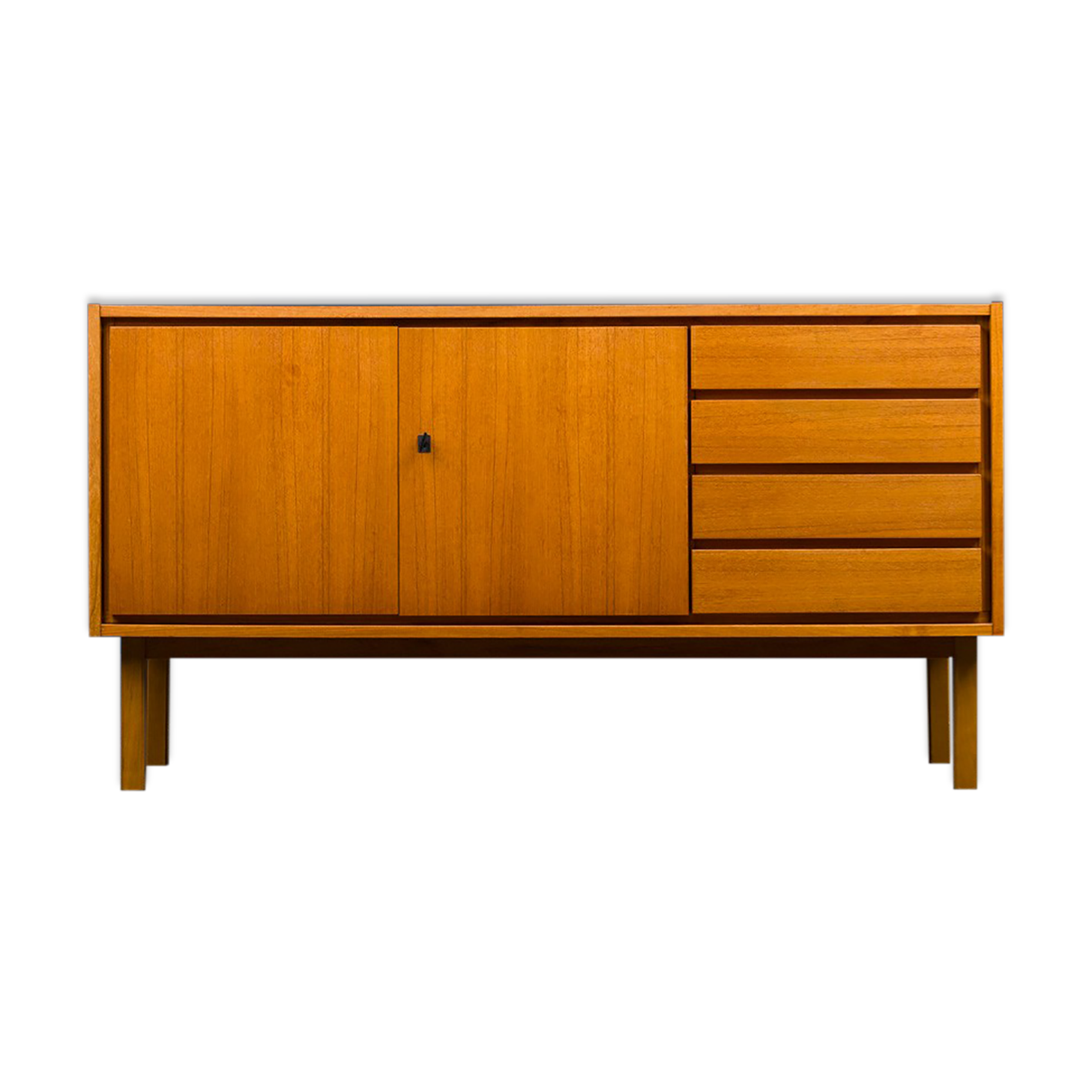 Vintage Teak Sideboard, 1980s