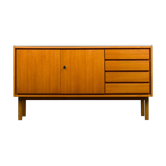 Enfilade en teck vintage années 1980