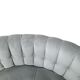 Vintage light blue corner sofa/armchair