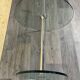 1970s 1980s Coffee Table Side Table in Chrome and Glass Space Age Design