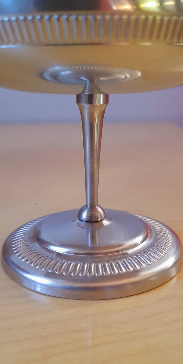 Coupes à glaces ou desserts en inox 1970