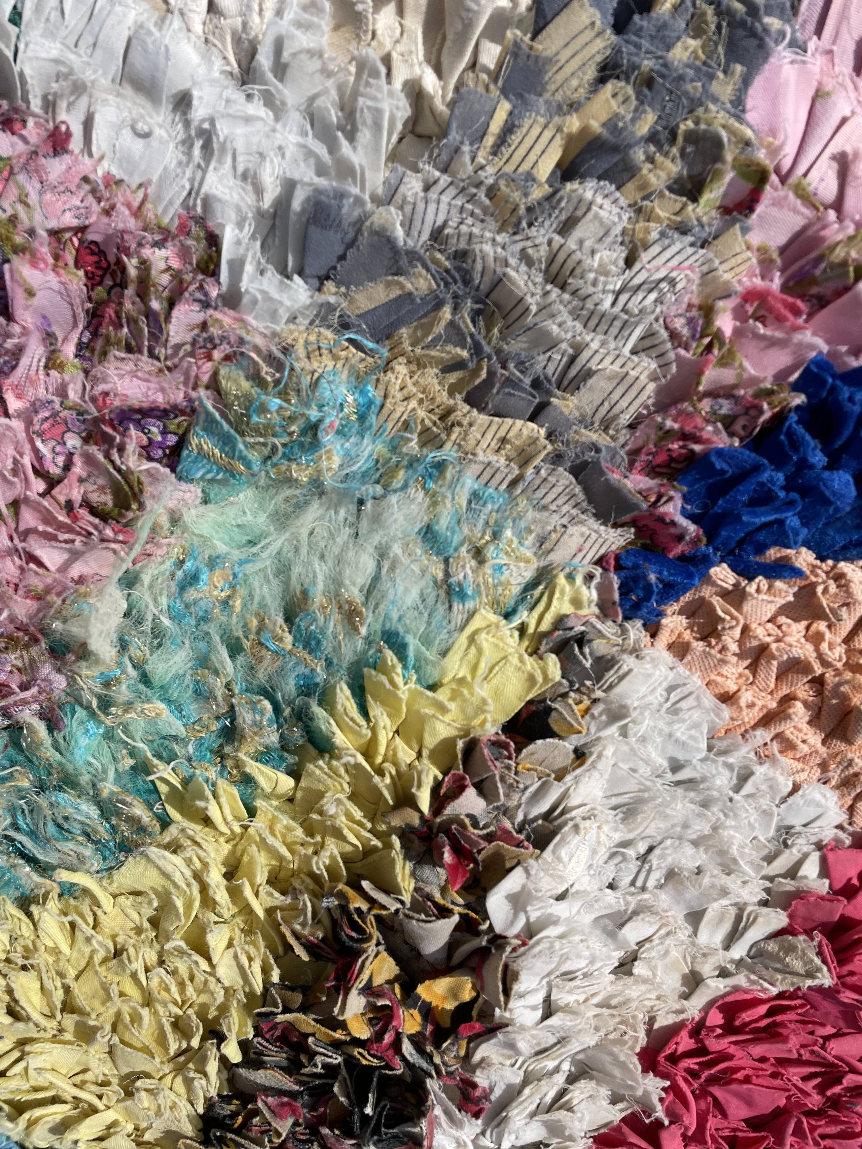 Modern carpet berber boucherouite