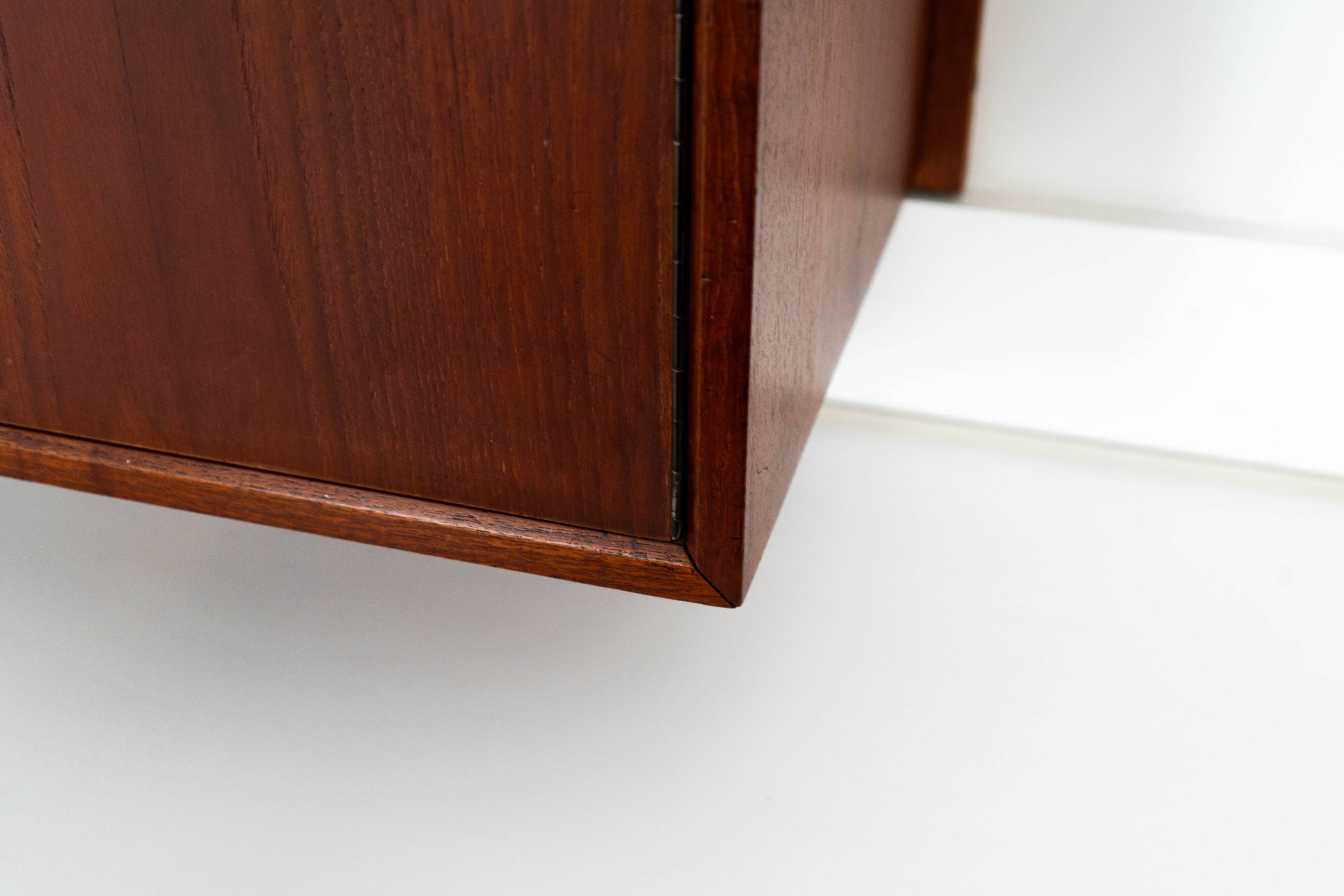 Teak modular shelving unit, Danish design, 1960s, made in Denmark