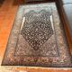 Grand tapis persan bleu