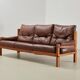 Pierre Chapo S32 Leather Sofa for Atelier Chapo France 1960s