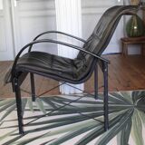 Fauteuil en cuir Polhem par T. Björklund pour Ikea