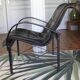 Polhem leather armchair by T. Björklund for Ikea