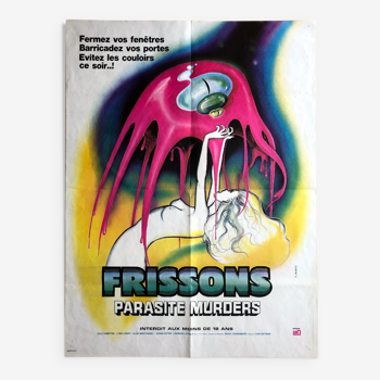 Original cinema poster "Shivers" David Cronenberg