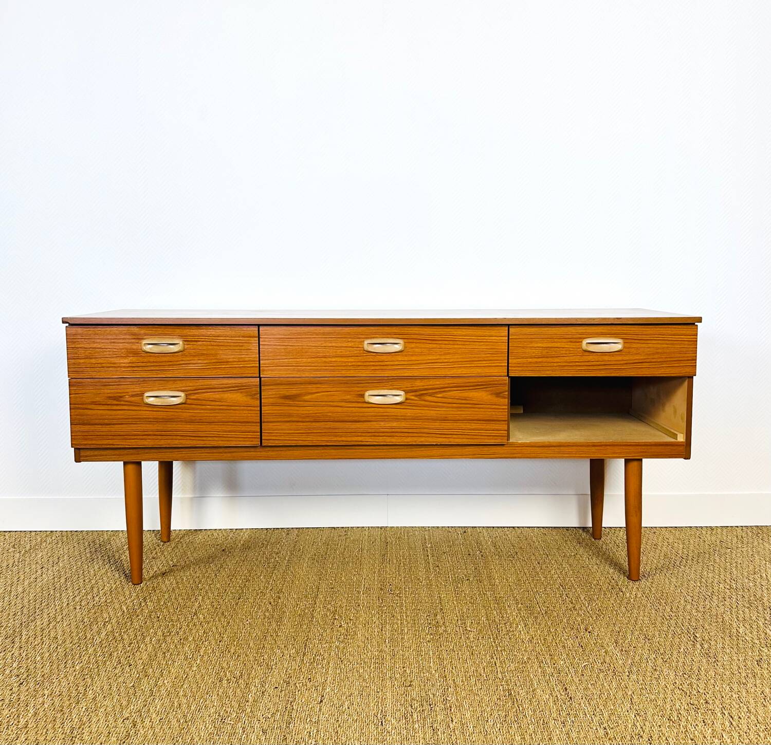 Vintage teak sideboard from the 1960s