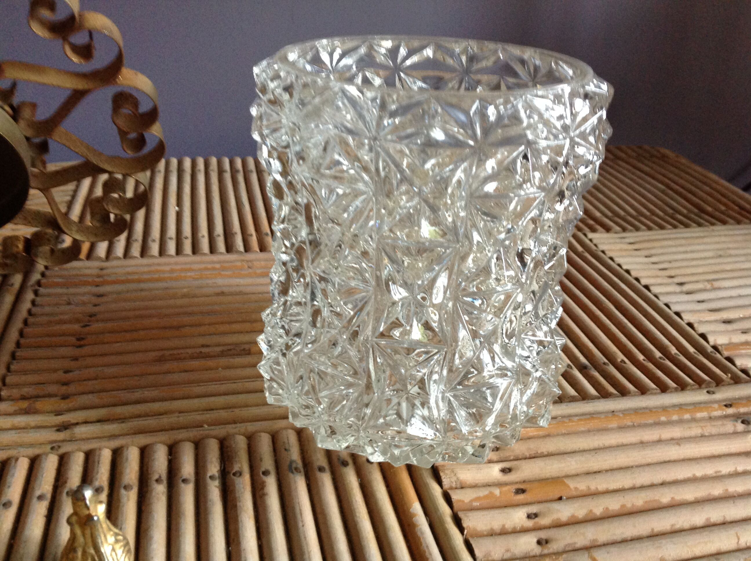 Glass and brass hanging