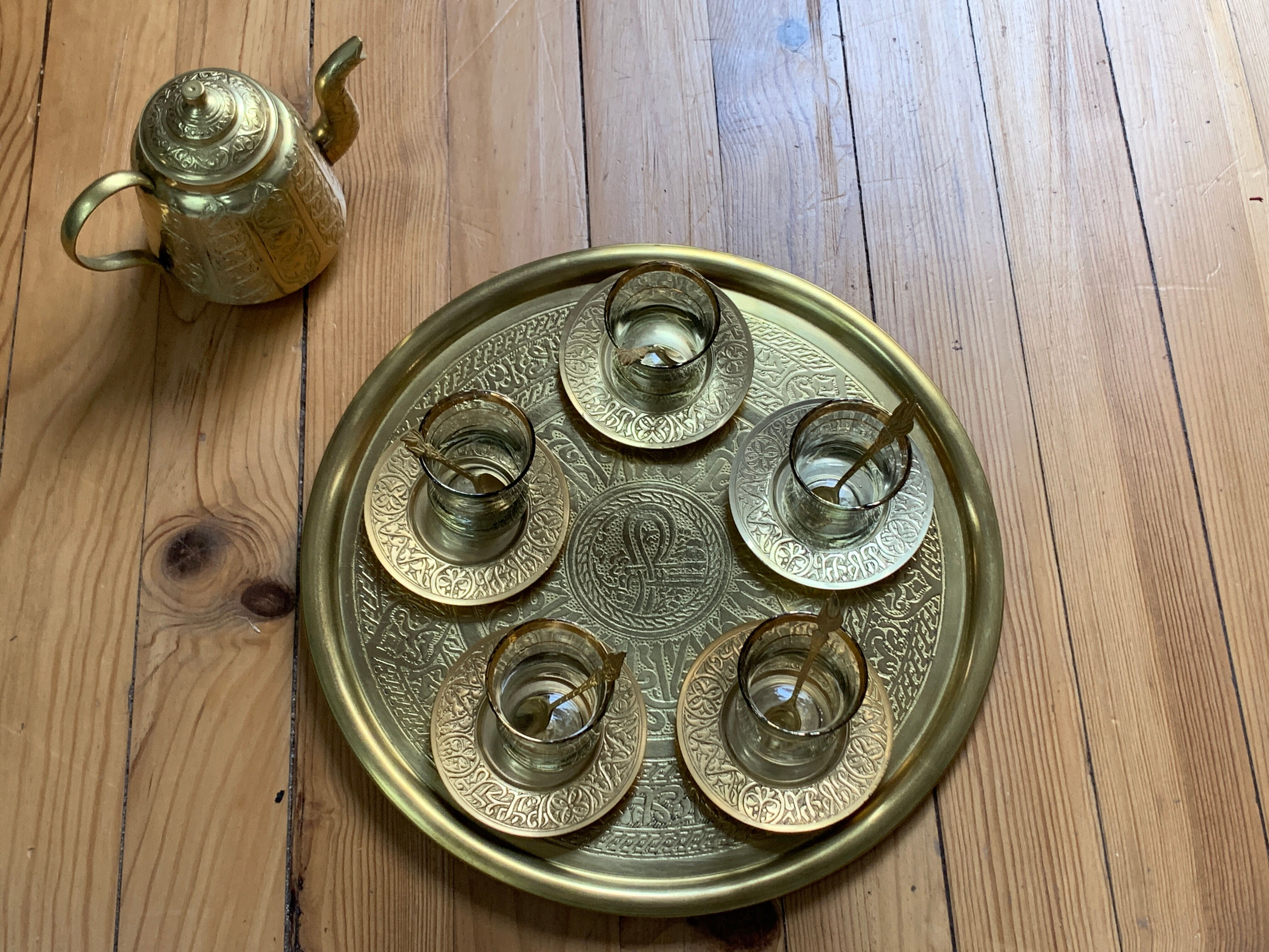 Moroccan tea service