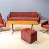 Living room set, 1970s, Czechoslovakia