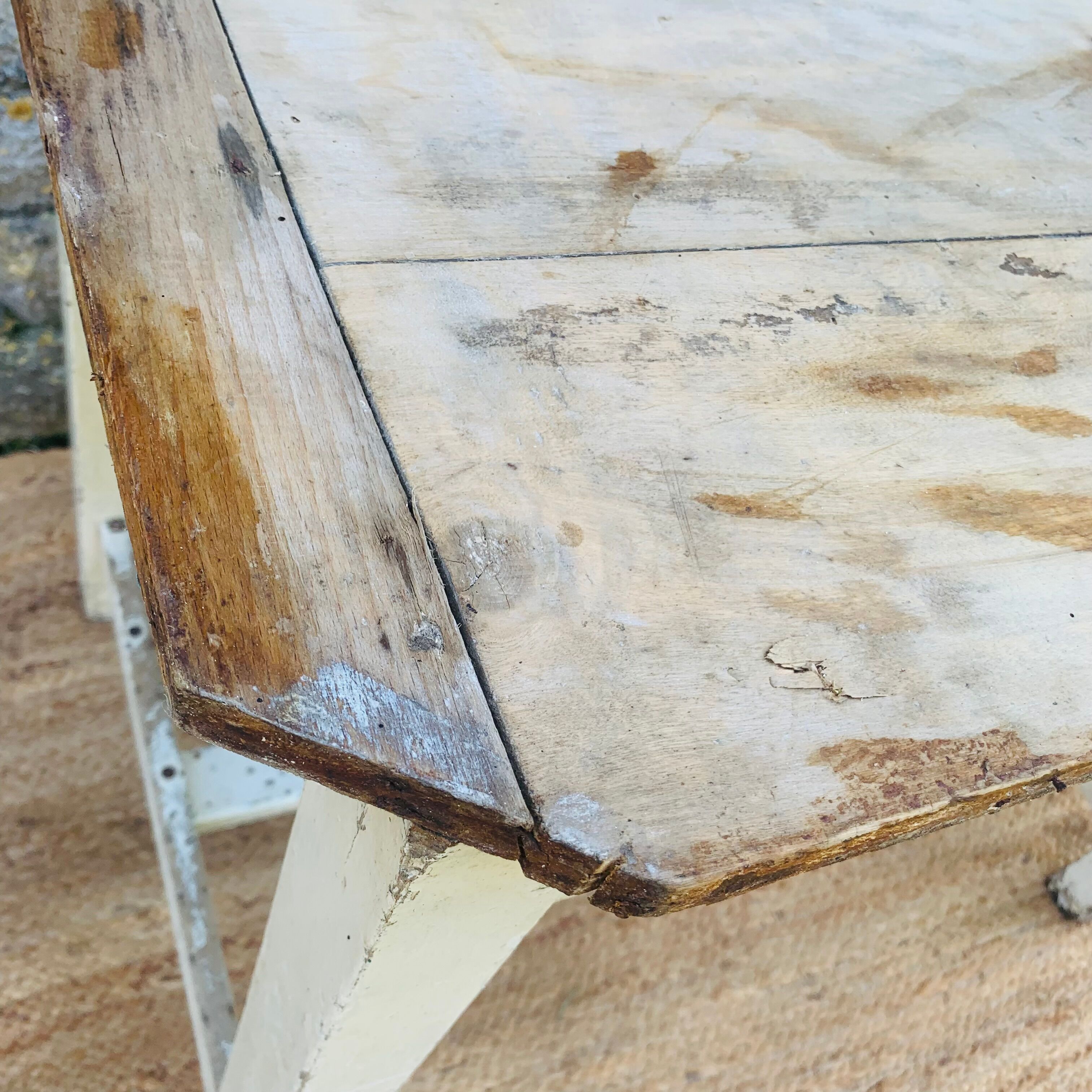 Old farmhouse table