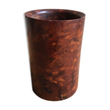 Wooden pencil pot (thuya loupe)