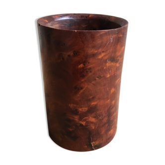 Wooden pencil pot (thuya loupe)