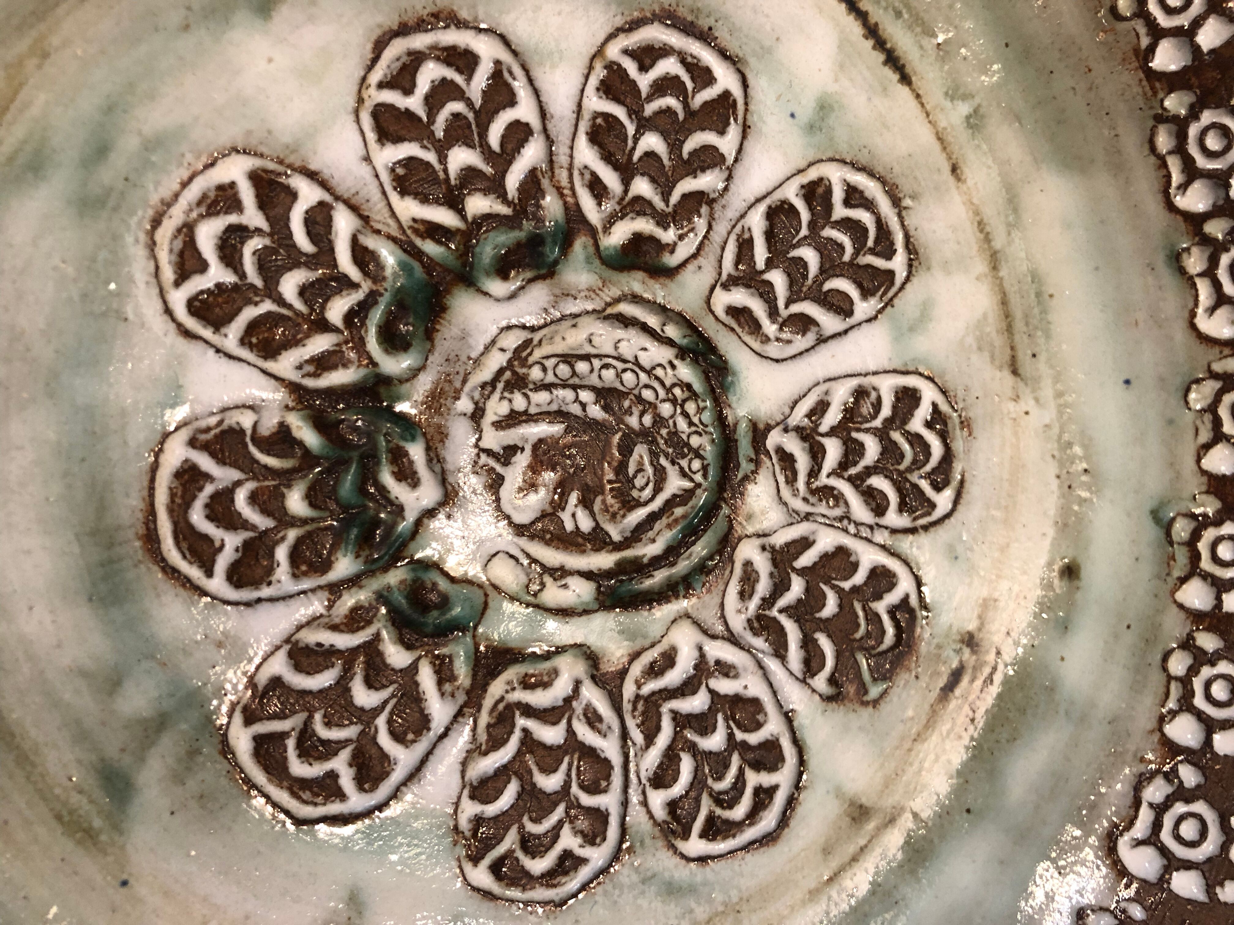 Ceramic dish Albert Thiry