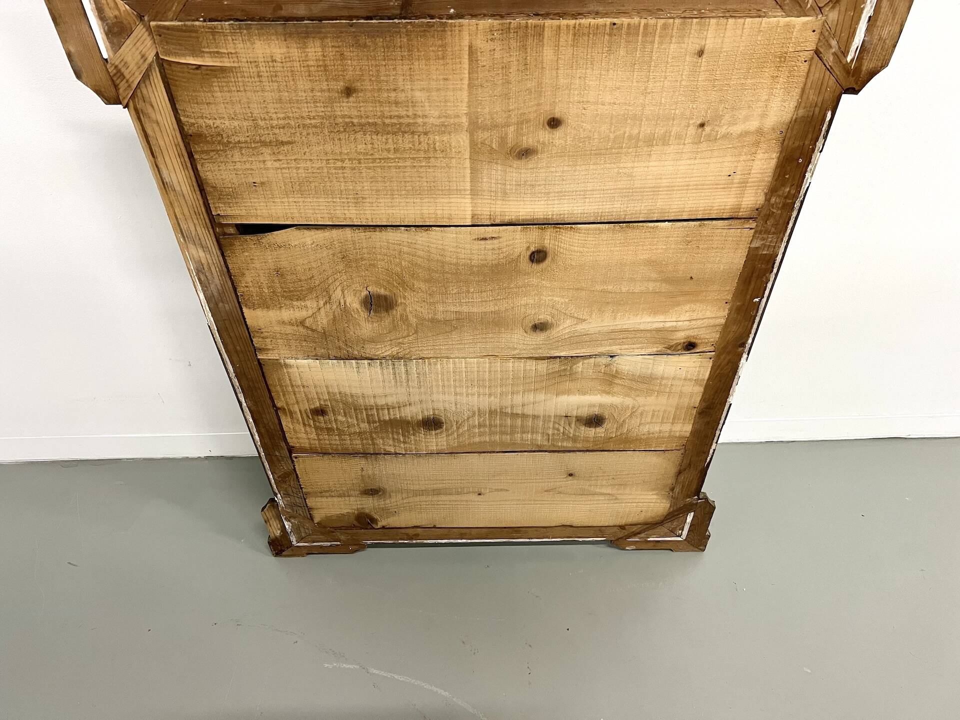 Napoleon III "rocaille" mercury mirror