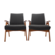 Pair of midcentury armchairs Czechoslovakia 1960s