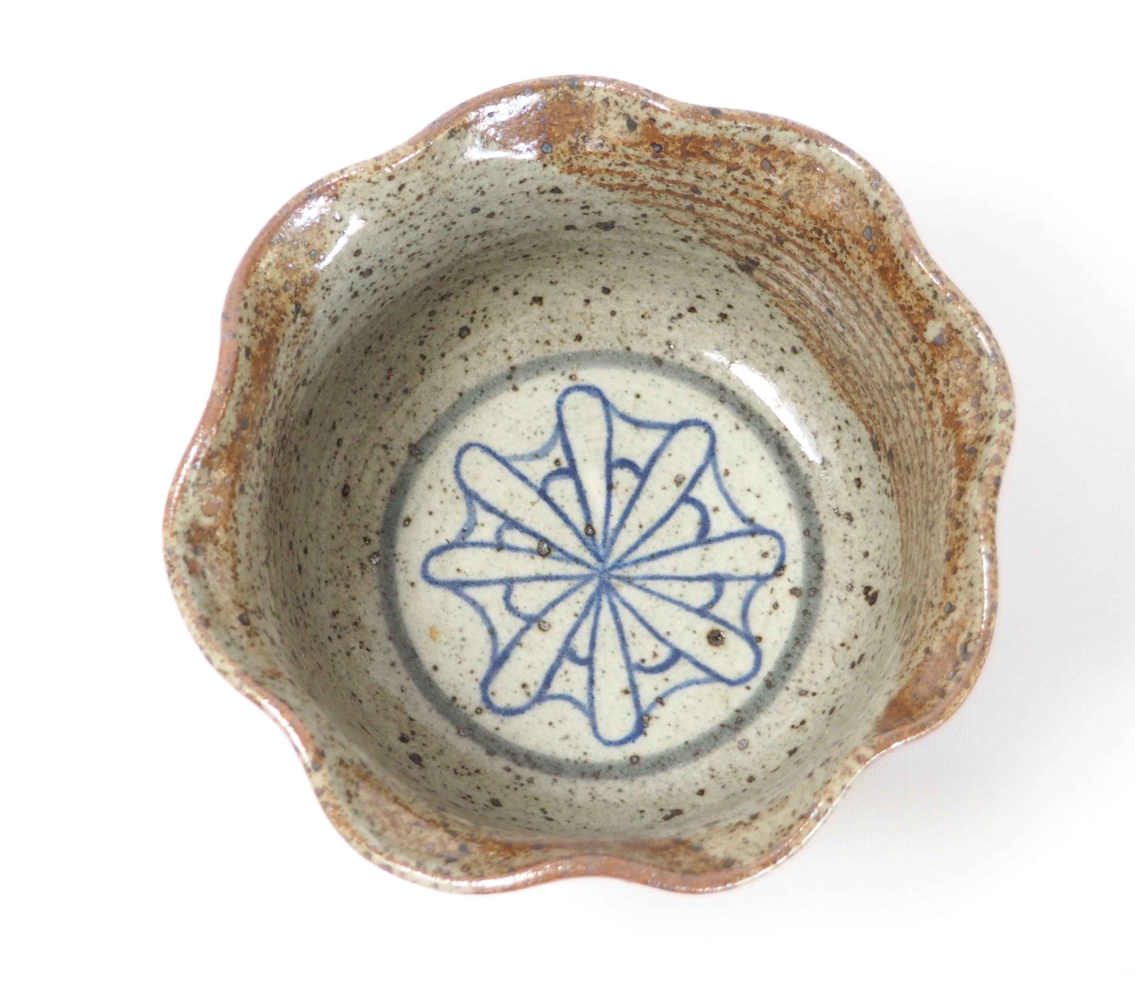 Speckled stoneware ramekin