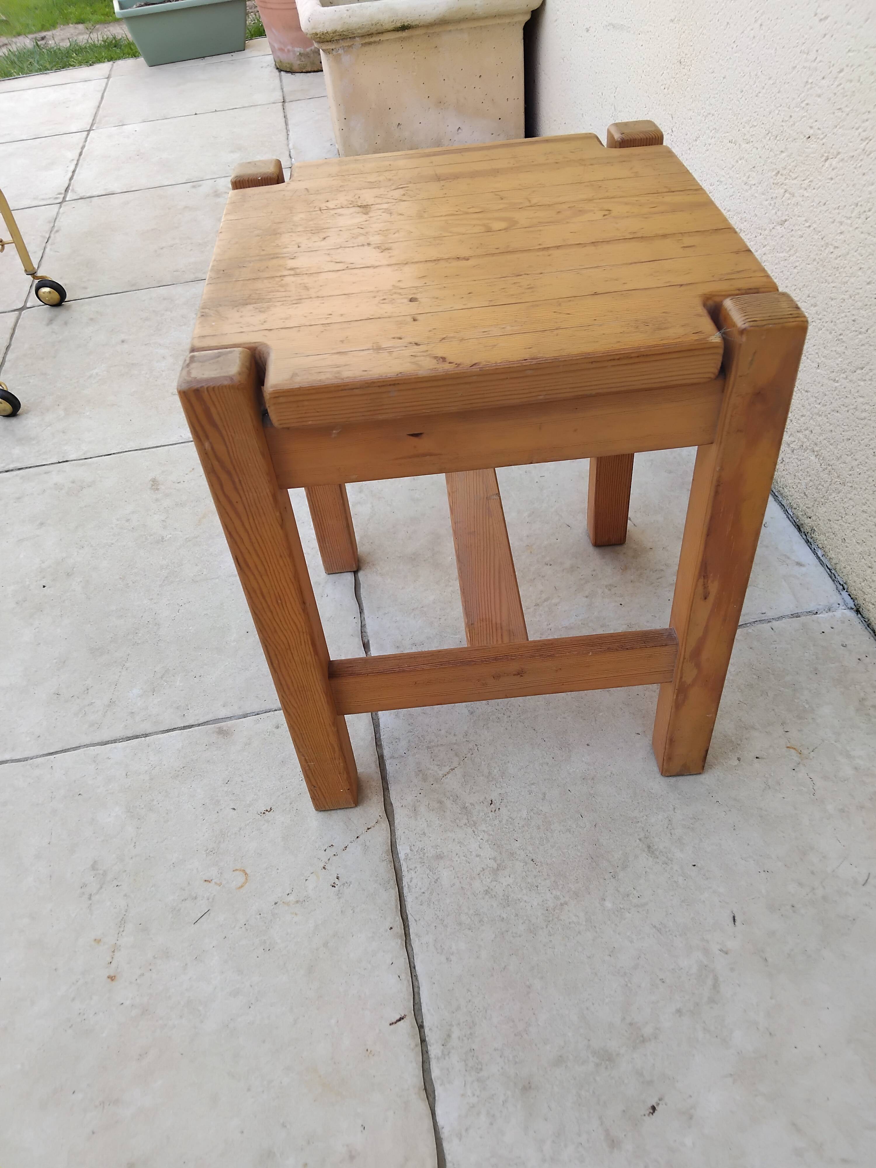 Hongisto ilmari tapiovaara stool vintage 60s