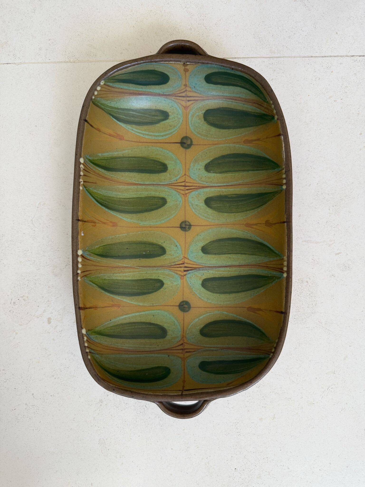 Ceramic dish by Max Thorsbro