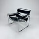 Fauteuil Wassily B3 par Marcel Breuer, années 1980