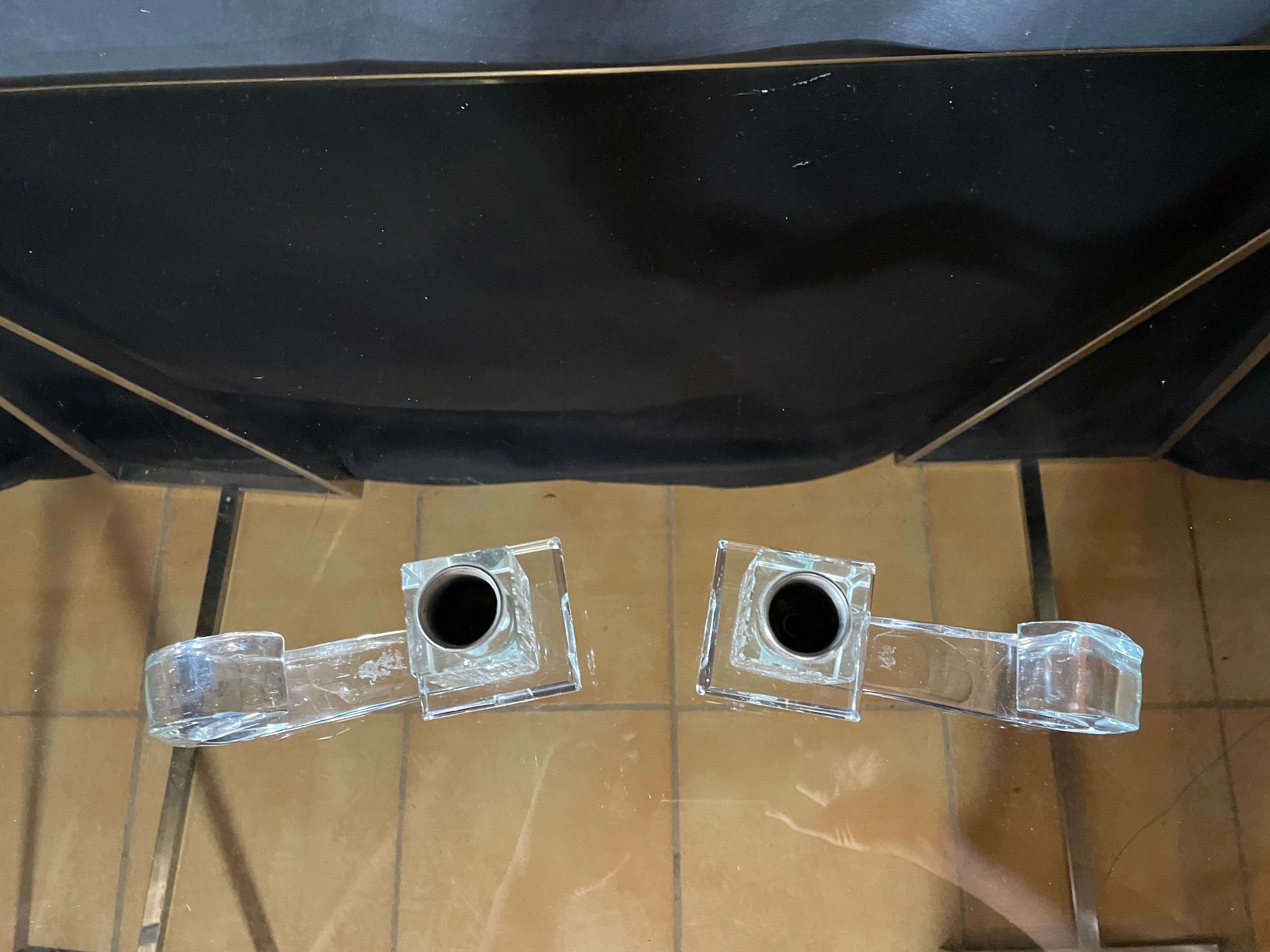 Pair of candle holders year 1970