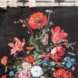 Floral wall tapestry