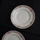 Lot de 2 assiettes vintage plates de 23cm céramique longwy motif mireille