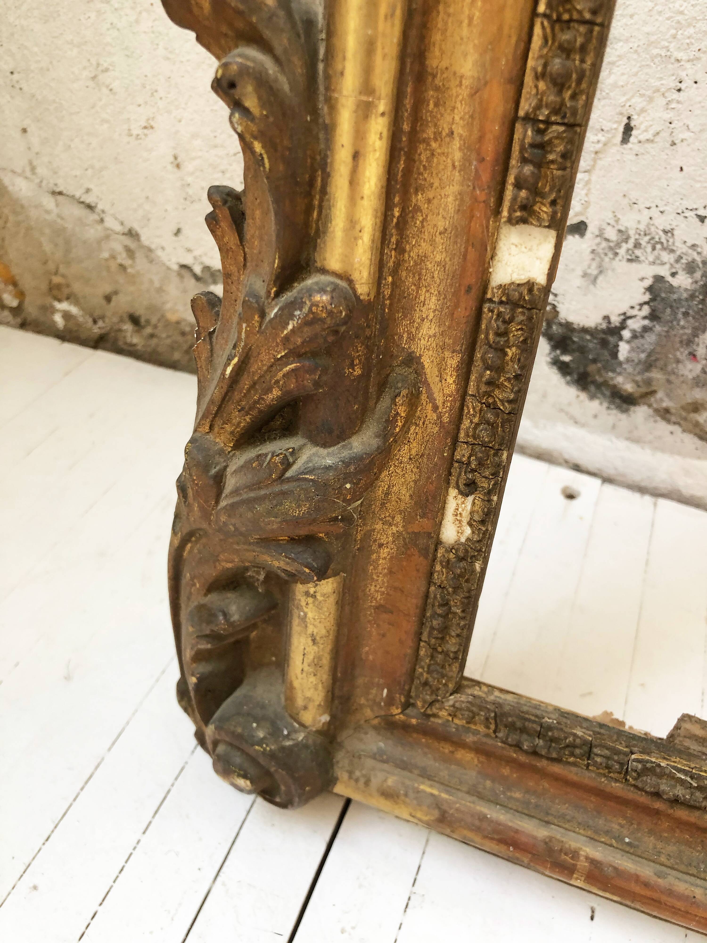 Louis XV Rock mirror frame