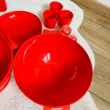 Picnic ball 70's red