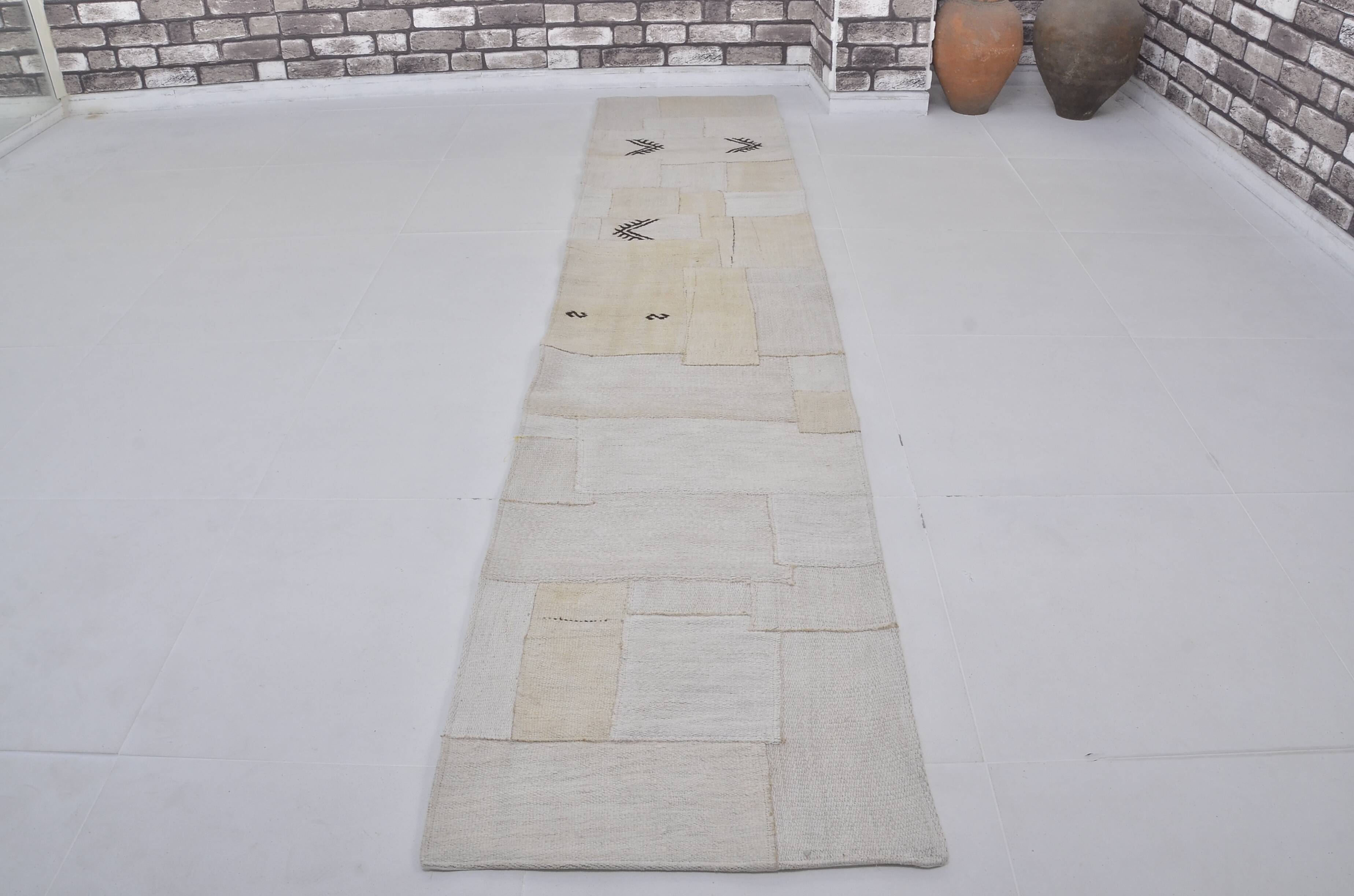 Vintage Anatolian Hemp Runner Rug sku 3959