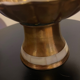 Gold vintage brass soap holder