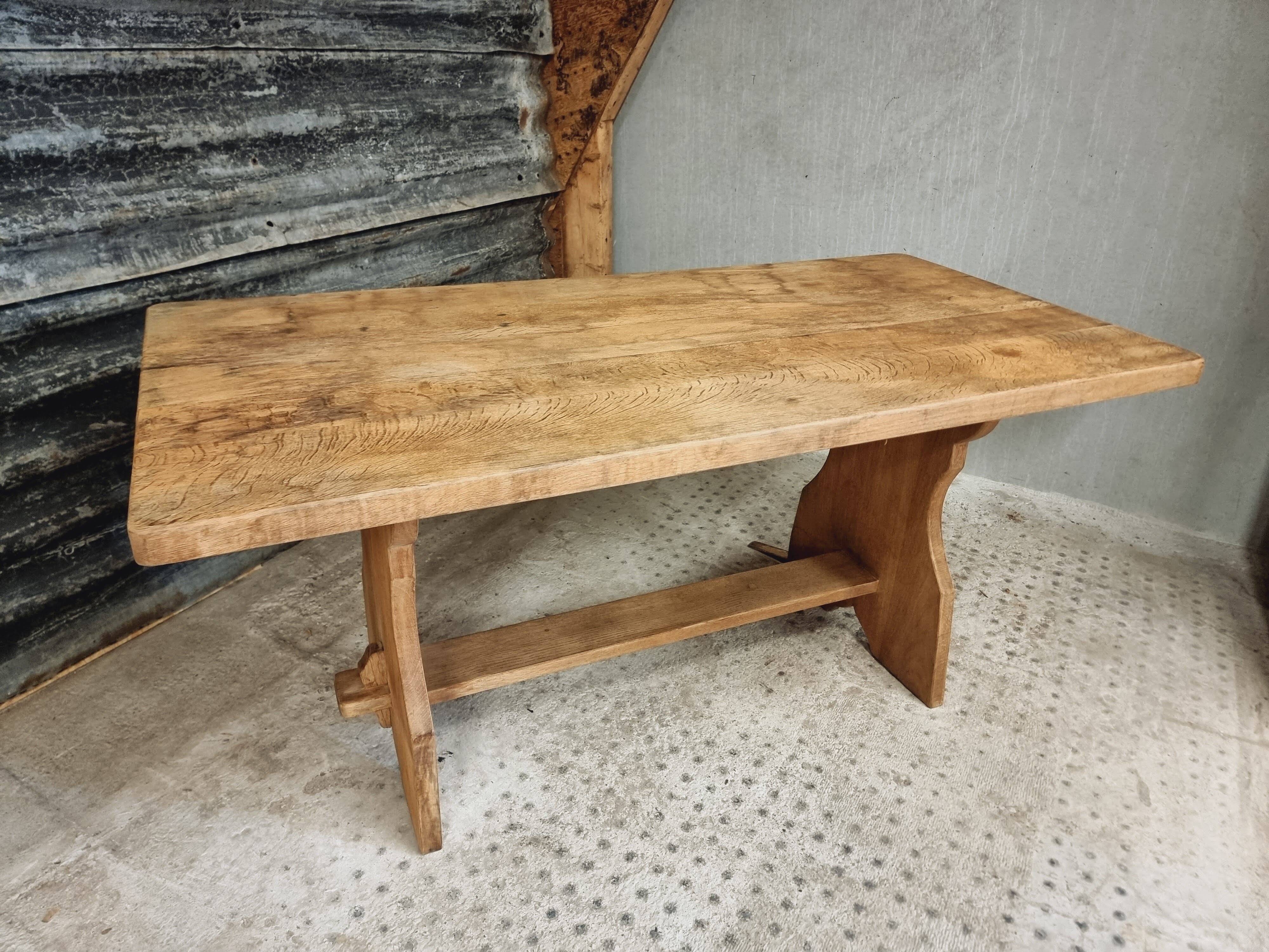Old oak table dining table monastery table 78 x 160 cm