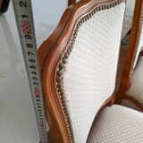 Lot de 4 Chaises Vintage Style Louis XV / Louis Philippe