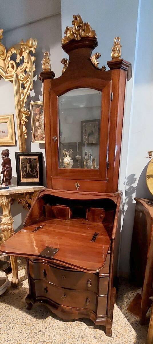 Small 18th century walnut trumeau L.72 CM