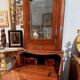 Small 18th century walnut trumeau L.72 CM