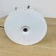 Lampe spot blanche et tige chromée, vintage