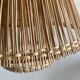 Suspension ou luminaire en rotin en forme de lanterne asiatique