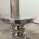 Paire de tabourets aluminium chromé Eichholtz 2000