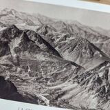 The Pyrenees mountain range, photographic plate printed in 1937