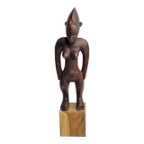 Senufo Statue in Carved Wood – Ivory Coast, Korhogo Region, 24 cm