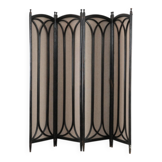 Antique restored bentwood Art Nouveau room divider from the 19th century