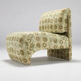 French flowered chair, 1960s