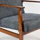 Vintage Black Club Armchair, 1970s