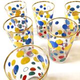 Vintage orangeade set, BVB France, 1970s